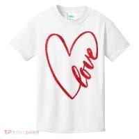Love Romantic Heart Kids T-Shirt thumb 0
