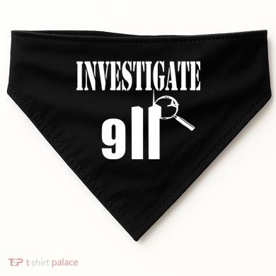 Luke Rudkowski Investigate 911 USA-Made Doggie Bandana