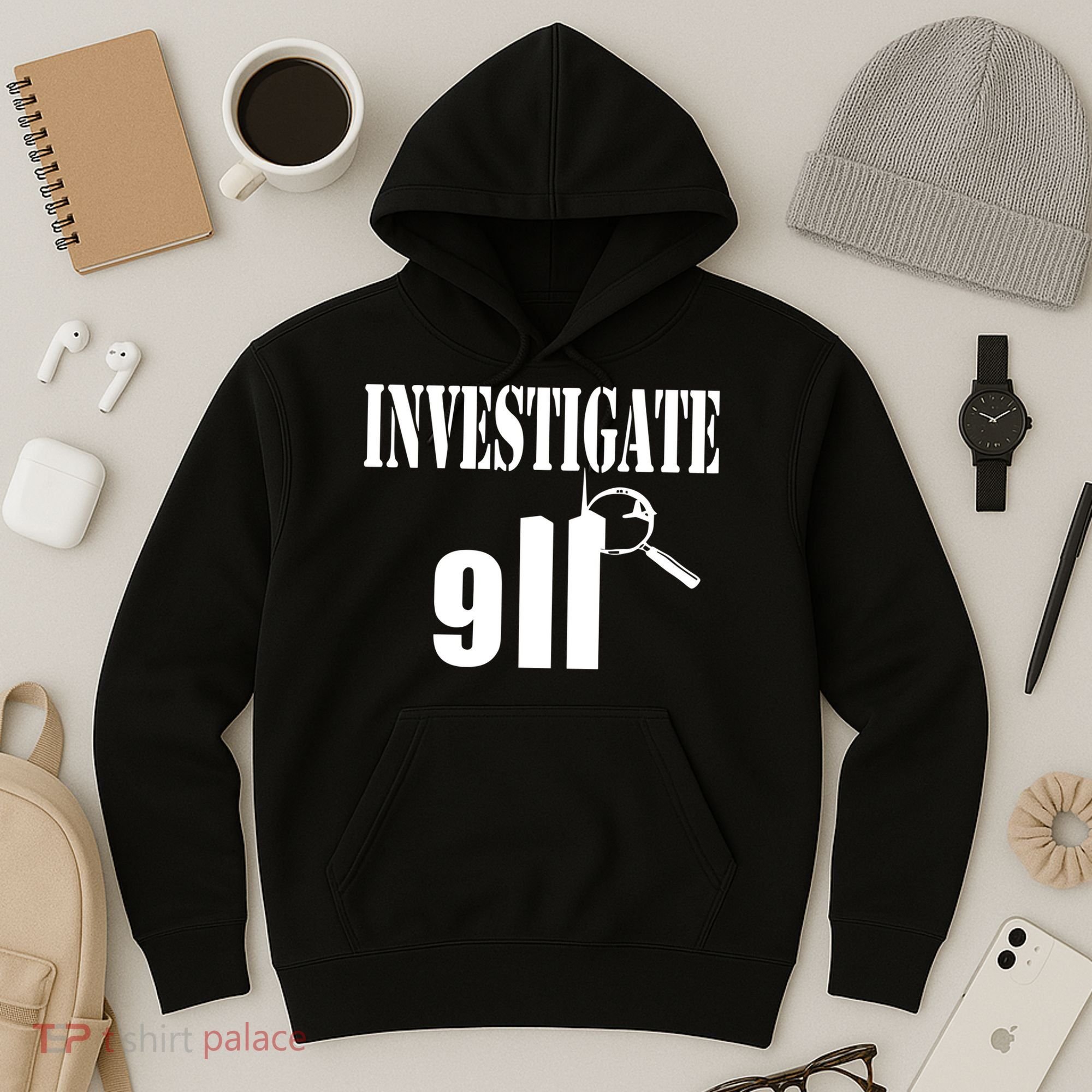 Luke Rudkowski Investigate 911 Hoodie
