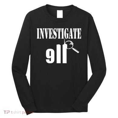 Luke Rudkowski Investigate 911 Long Sleeve Shirt