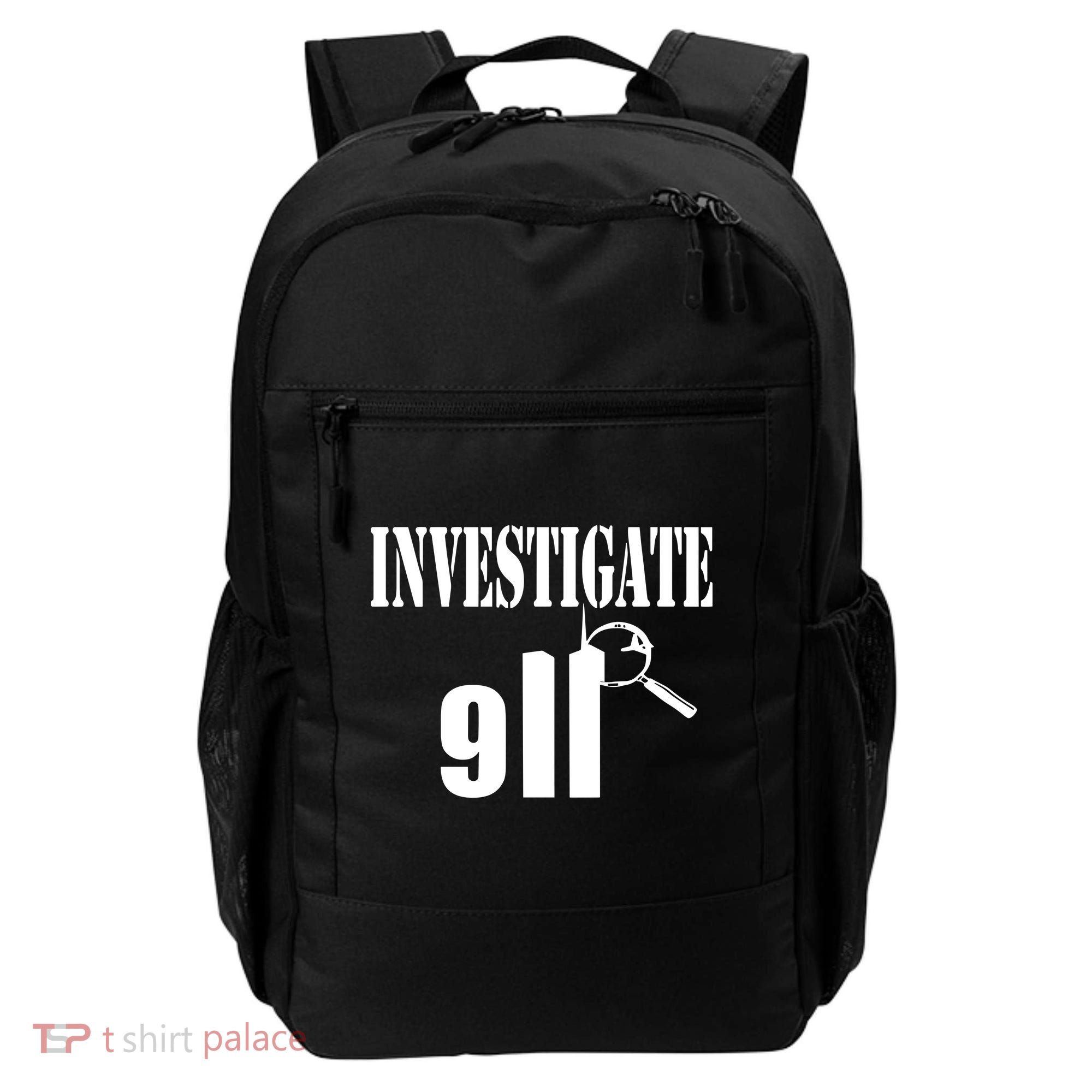 Luke Rudkowski Investigate 911 Backpack