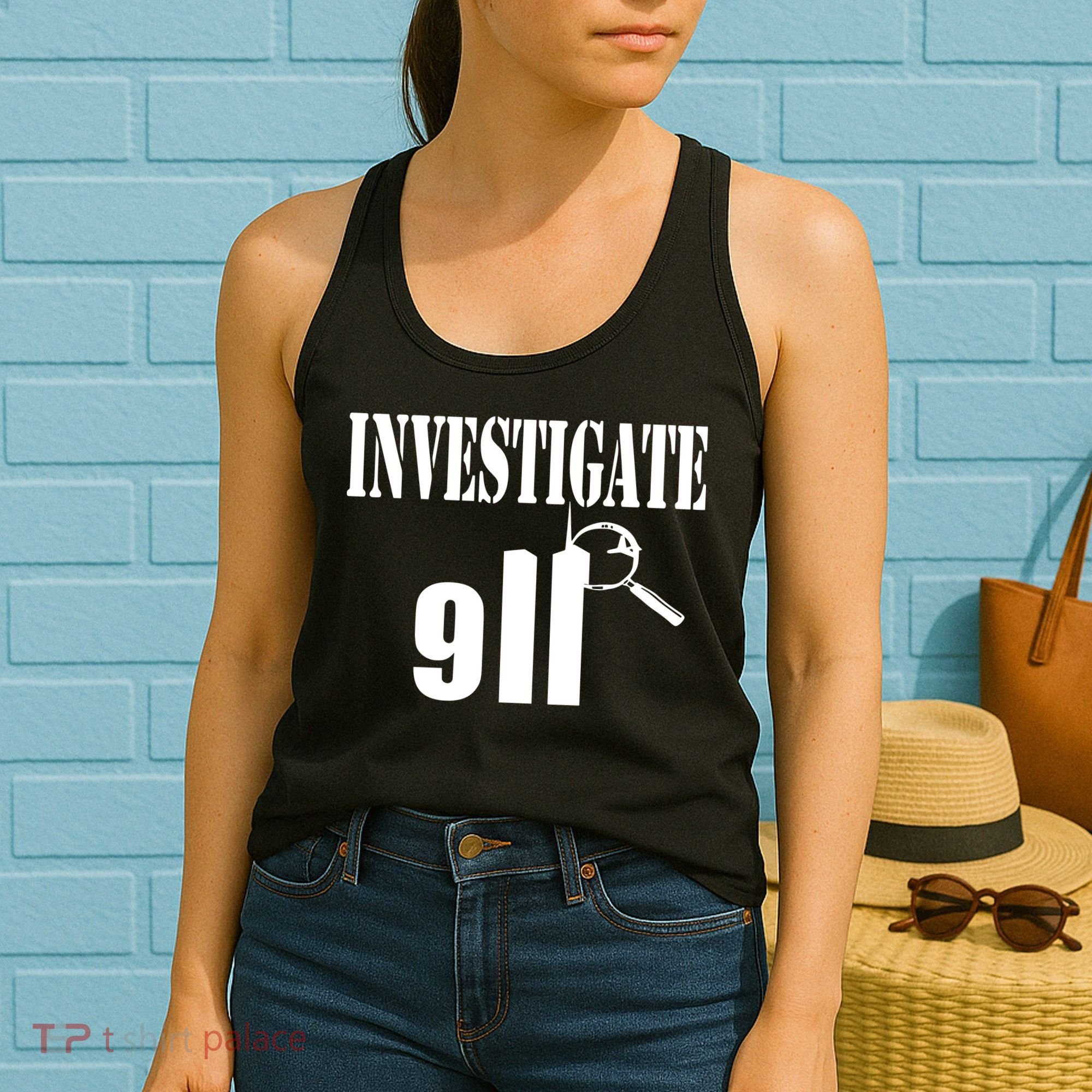 Luke Rudkowski Investigate 911 Women's Tank Top