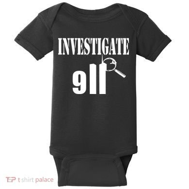 Luke Rudkowski Investigate 911 Baby Bodysuit