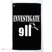 Luke Rudkowski Investigate 911 Golf Towel thumb 0