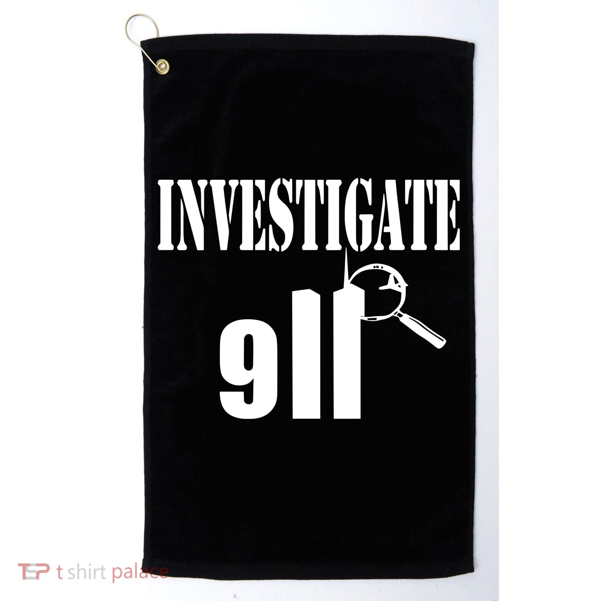 Luke Rudkowski Investigate 911 Golf Towel