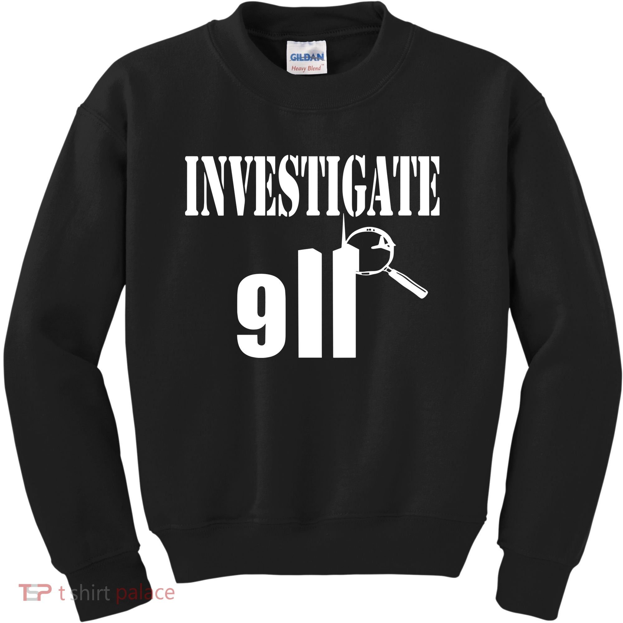 Luke Rudkowski Investigate 911 Kids Sweatshirt