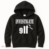 Luke Rudkowski Investigate 911 Kids Hoodie thumb 0