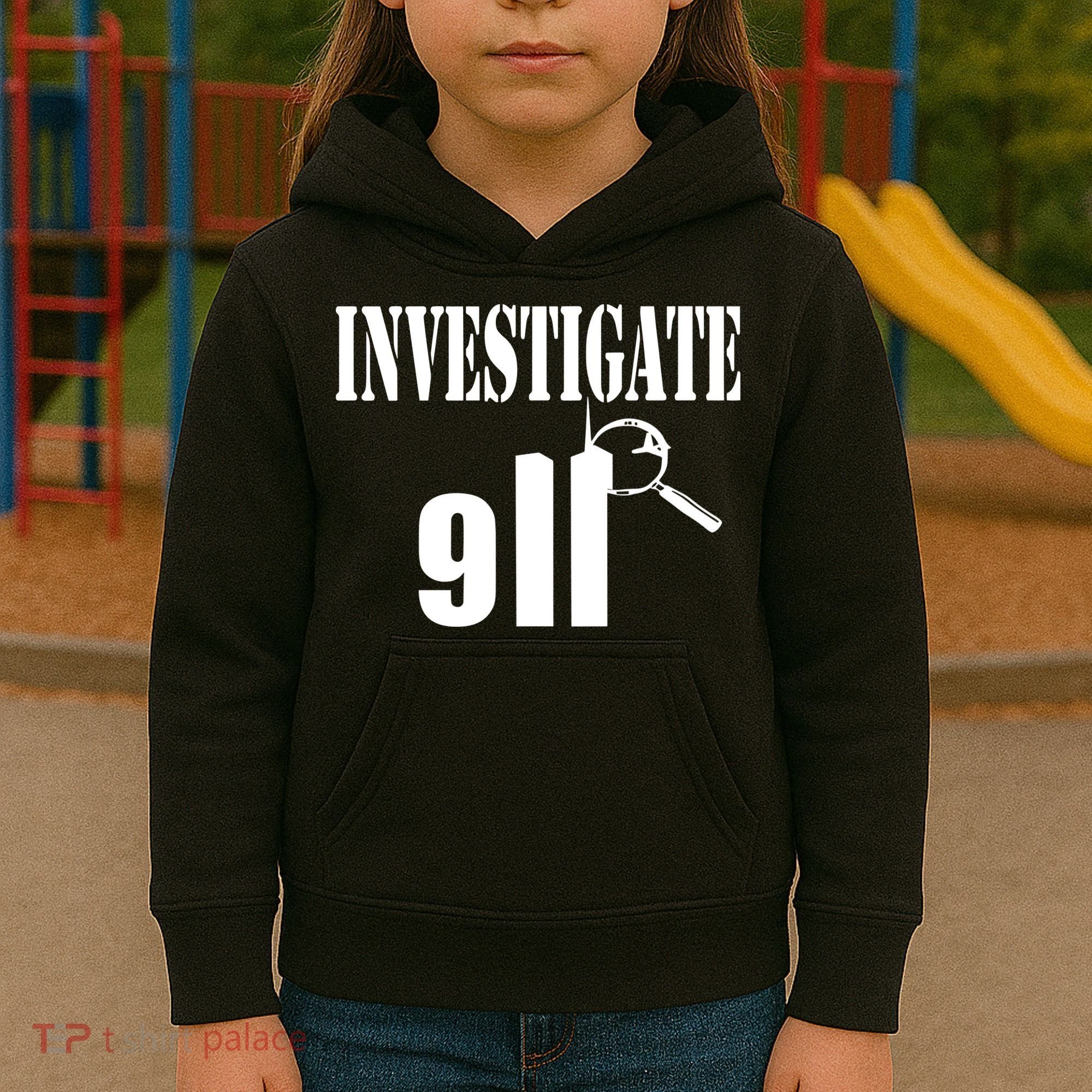 Luke Rudkowski Investigate 911 Kids Hoodie