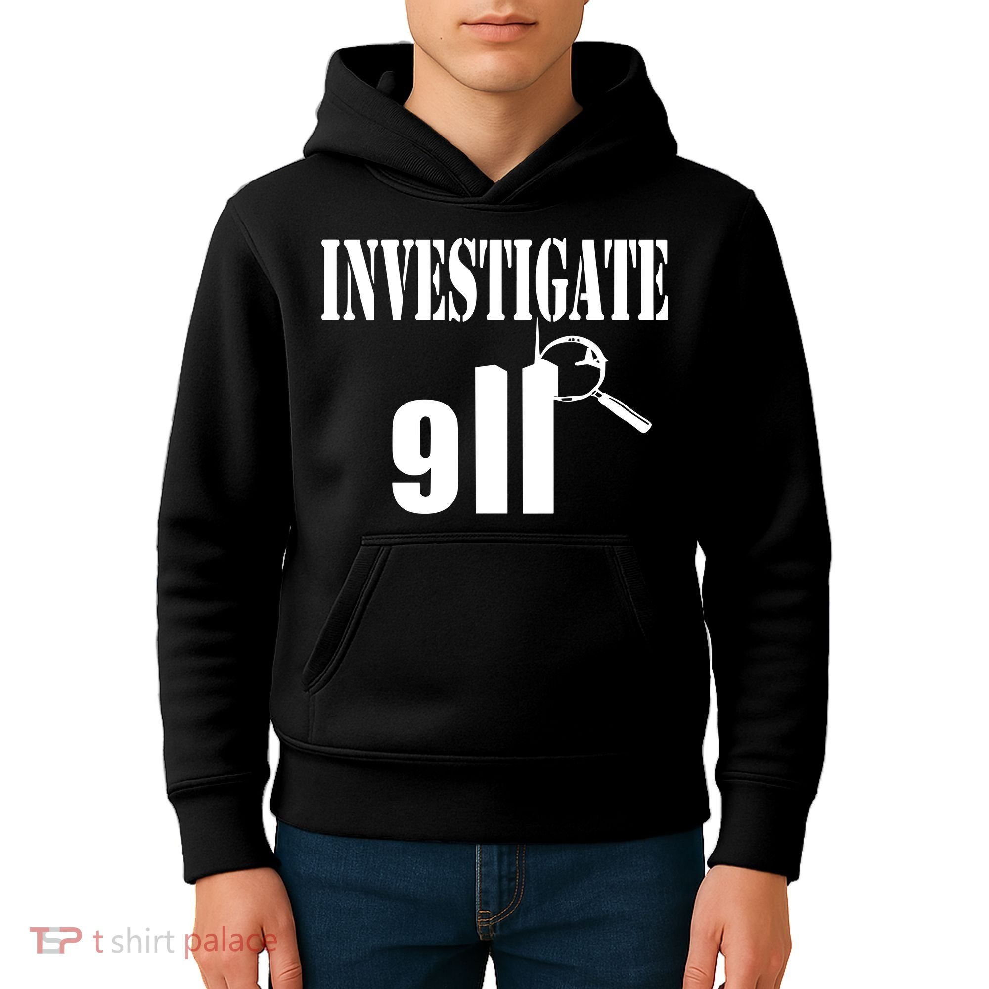 Luke Rudkowski Investigate 911 Kids Hoodie