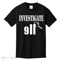 Luke Rudkowski Investigate 911 Kids T-Shirt thumb 0
