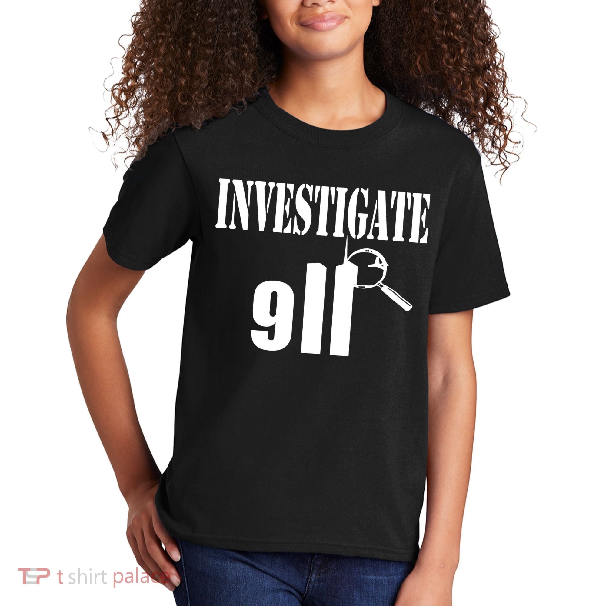 Luke Rudkowski Investigate 911 Kids T-Shirt