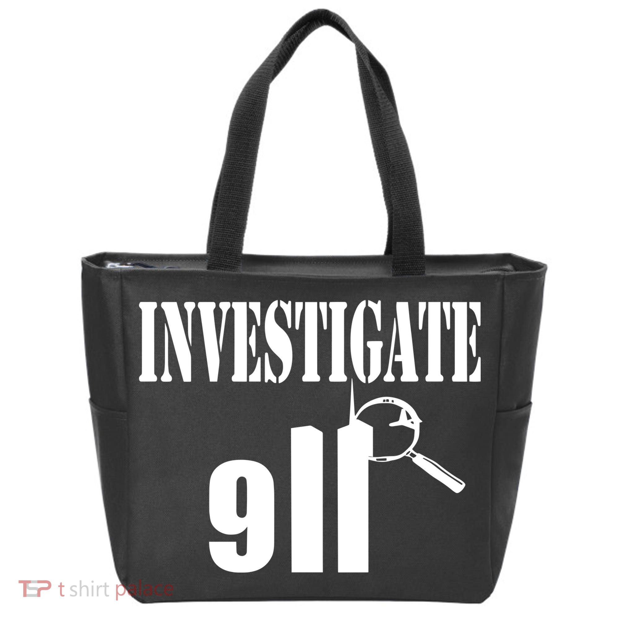 Luke Rudkowski Investigate 911 Tote Bag