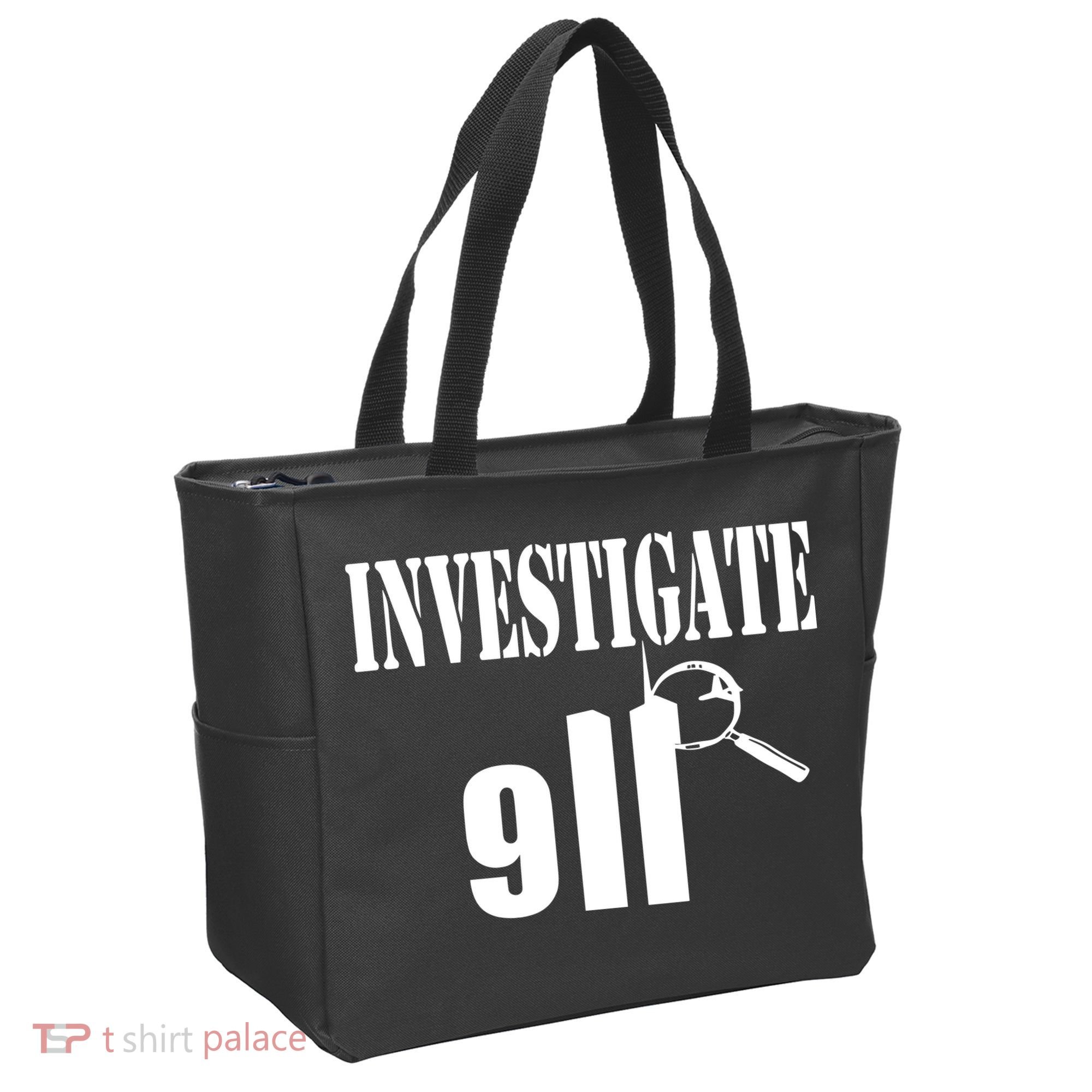 Luke Rudkowski Investigate 911 Tote Bag