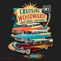 Long Roofs Loud Hearts Crusing Woodward 2026 M1 Women's Sweatshirt thumb 2