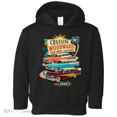 Long Roofs Loud Hearts Crusing Woodward 2026 M1 Toddler Hoodie