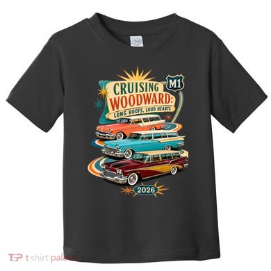 Long Roofs Loud Hearts Crusing Woodward 2026 M1 Toddler T-Shirt