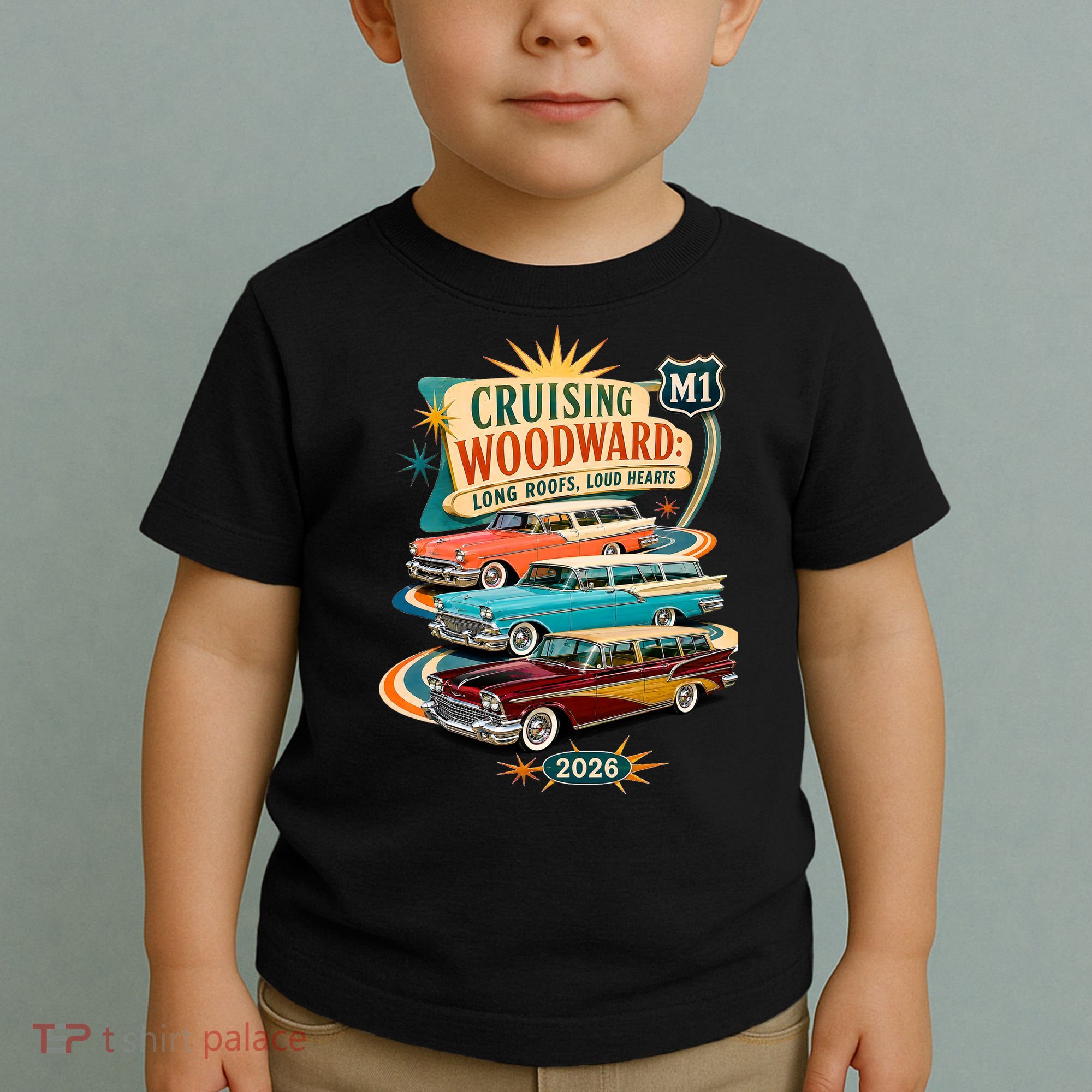 Long Roofs Loud Hearts Crusing Woodward 2026 M1 Toddler T-Shirt