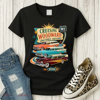 Long Roofs Loud Hearts Crusing Woodward 2026 M1 Women's T-Shirt thumb 3