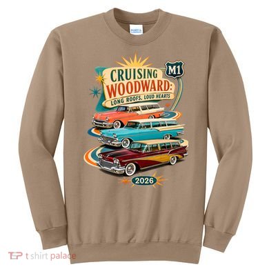Long Roofs Loud Hearts Crusing Woodward 2026 M1 Sweatshirt
