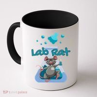Lab Rat Lab Week Science Teacher Laboratory Scientist Graduation Coffee Mug thumb 0