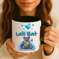 Lab Rat Lab Week Science Teacher Laboratory Scientist Graduation Coffee Mug thumb 3