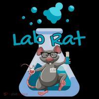 Lab Rat Lab Week Science Teacher Laboratory Scientist Graduation Coaster thumb 2