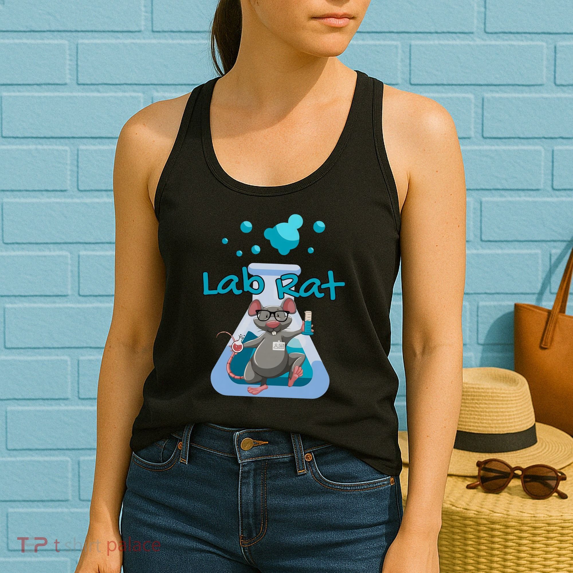 Lab Rat Lab Week Science Teacher Laboratory Scientist Graduation Women's Tank Top