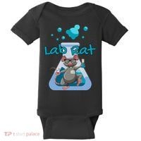 Lab Rat Lab Week Science Teacher Laboratory Scientist Graduation Baby Bodysuit thumb 0