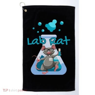 Lab Rat Lab Week Science Teacher Laboratory Scientist Graduation Golf Towel