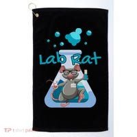 Lab Rat Lab Week Science Teacher Laboratory Scientist Graduation Golf Towel thumb 0