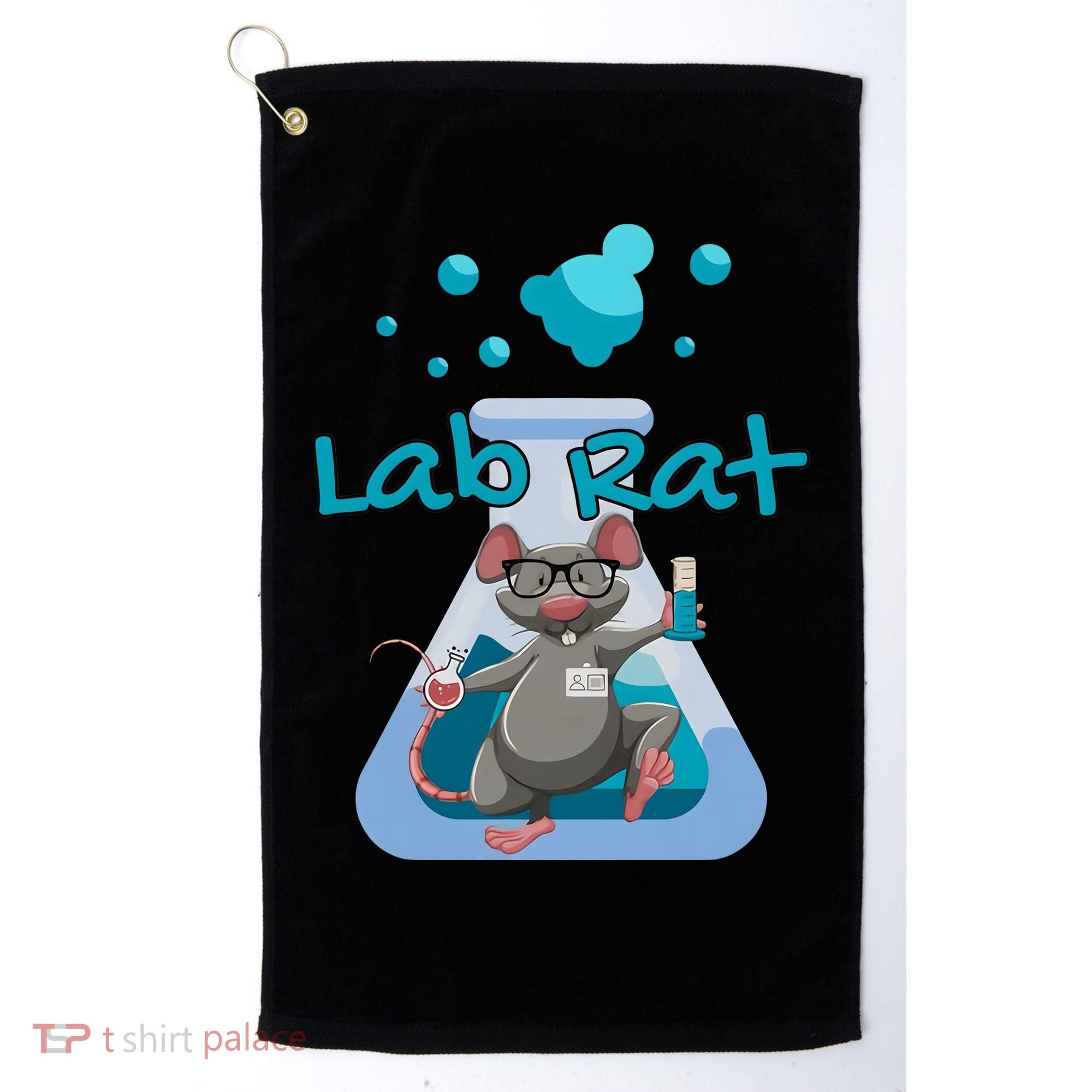 Lab Rat Lab Week Science Teacher Laboratory Scientist Graduation Golf Towel