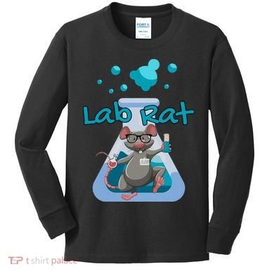 Lab Rat Lab Week Science Teacher Laboratory Scientist Graduation Kids Long Sleeve Shirt