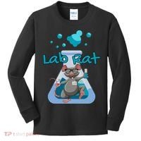 Lab Rat Lab Week Science Teacher Laboratory Scientist Graduation Kids Long Sleeve Shirt thumb 0
