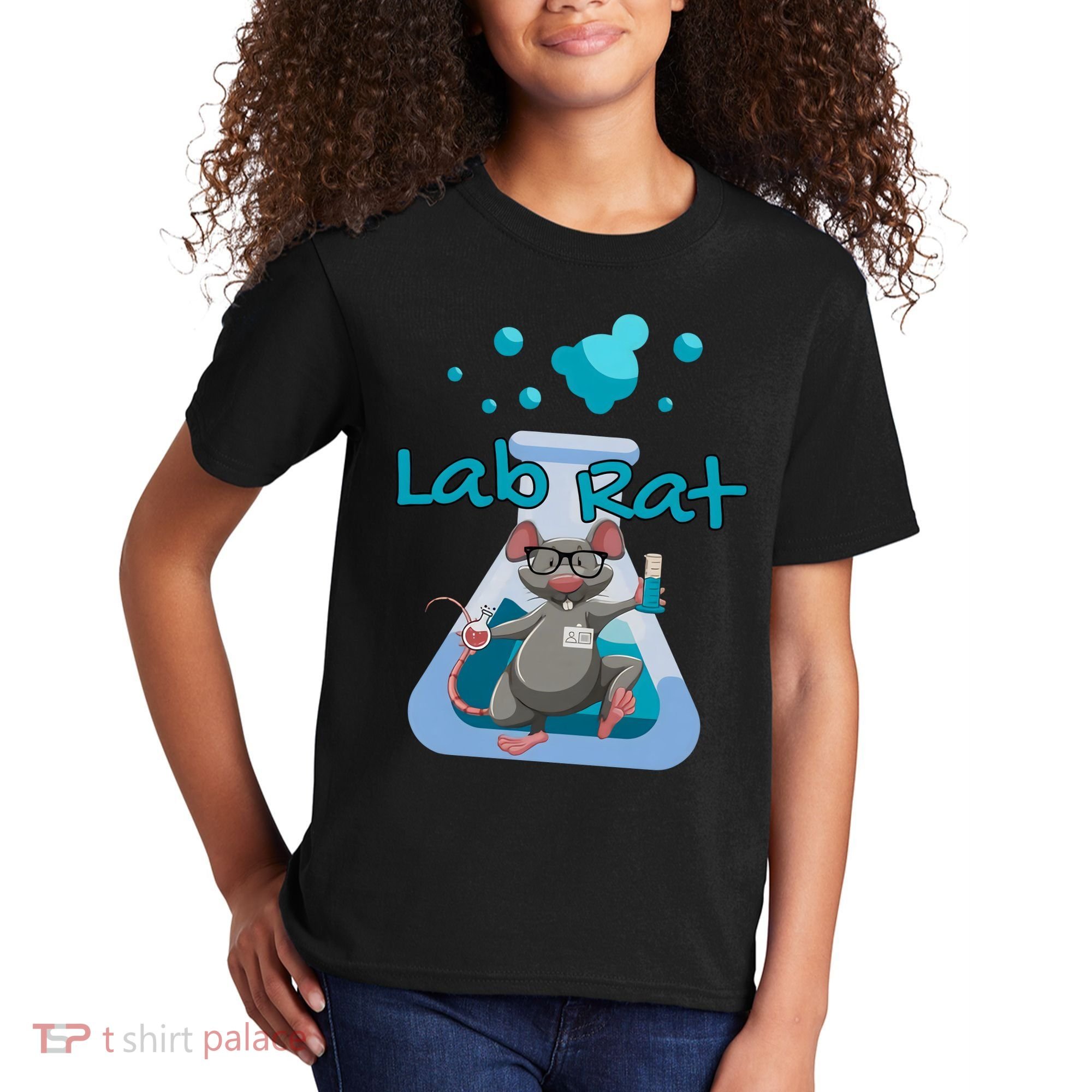 Lab Rat Lab Week Science Teacher Laboratory Scientist Graduation Kids T-Shirt