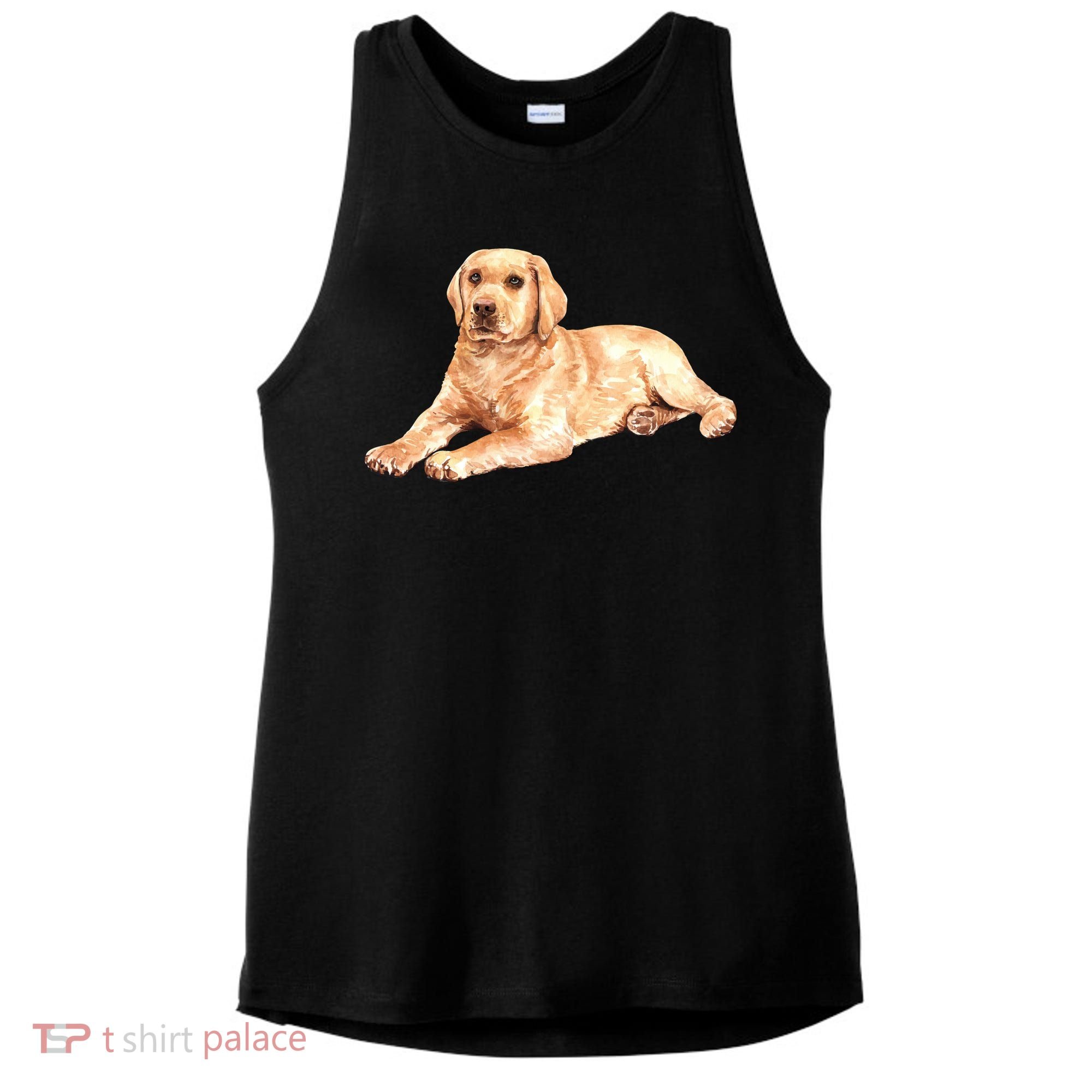 Labrador Retriever Ladies PosiCharge Tri-Blend Wicking Tank