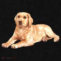 Labrador Retriever Ladies PosiCharge Tri-Blend Wicking Tank thumb 2
