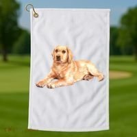 Labrador Retriever Golf Towel thumb 1
