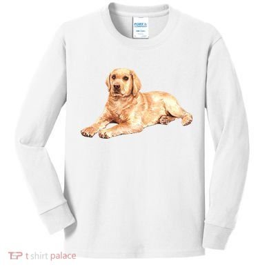 Labrador Retriever Kids Long Sleeve Shirt