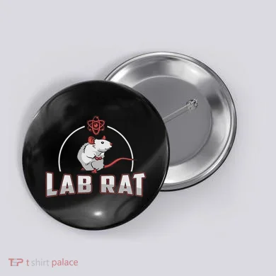Lab Rat Laboratory Technician Medical Technologist Lab Tech Button