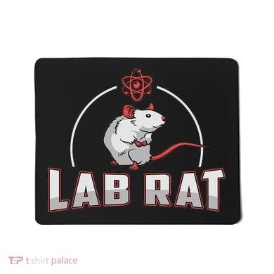 Lab Rat Laboratory Technician Medical Technologist Lab Tech Mousepad
