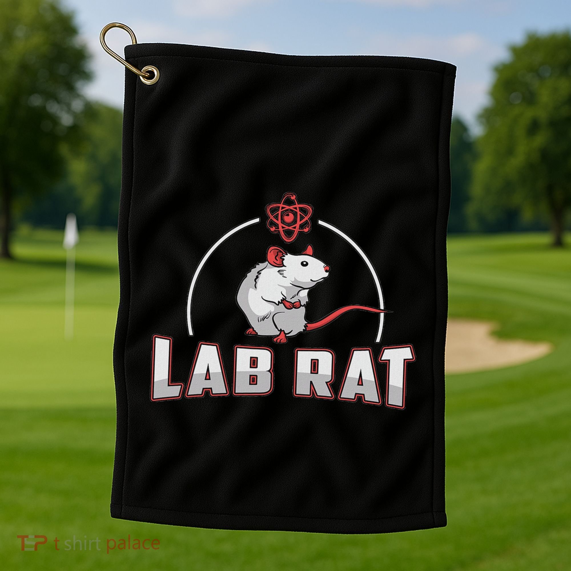 Lab Rat Laboratory Technician Medical Technologist Lab Tech Golf Towel
