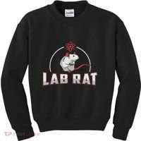Lab Rat Laboratory Technician Medical Technologist Lab Tech Kids Sweatshirt thumb 0