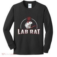 Lab Rat Laboratory Technician Medical Technologist Lab Tech Kids Long Sleeve Shirt thumb 0