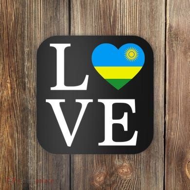 Love Rwanda Coaster