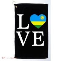 Love Rwanda Golf Towel thumb 0