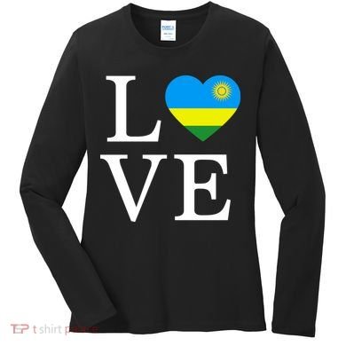 Love Rwanda Women's Long Sleeve Shirt