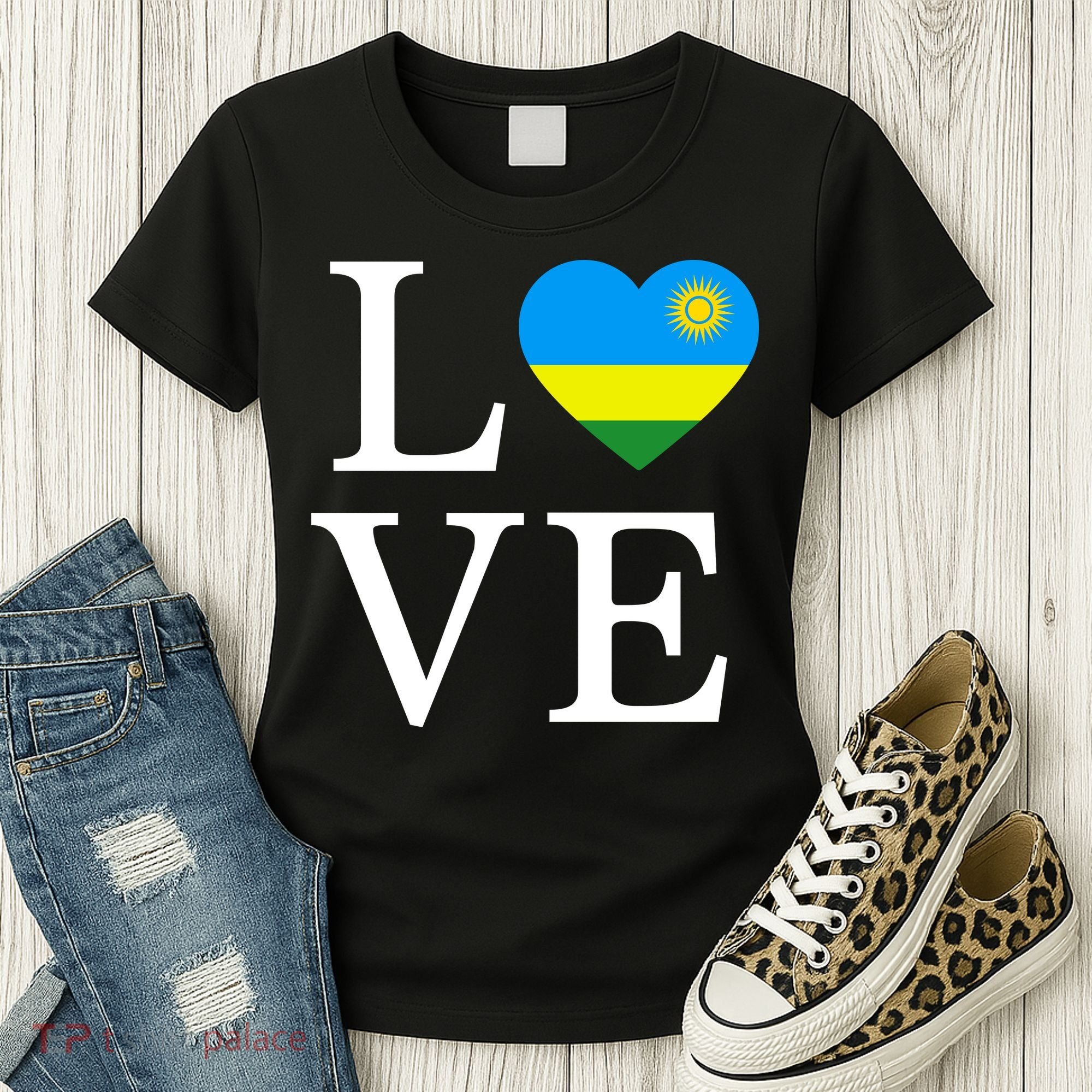 Love Rwanda Women's T-Shirt