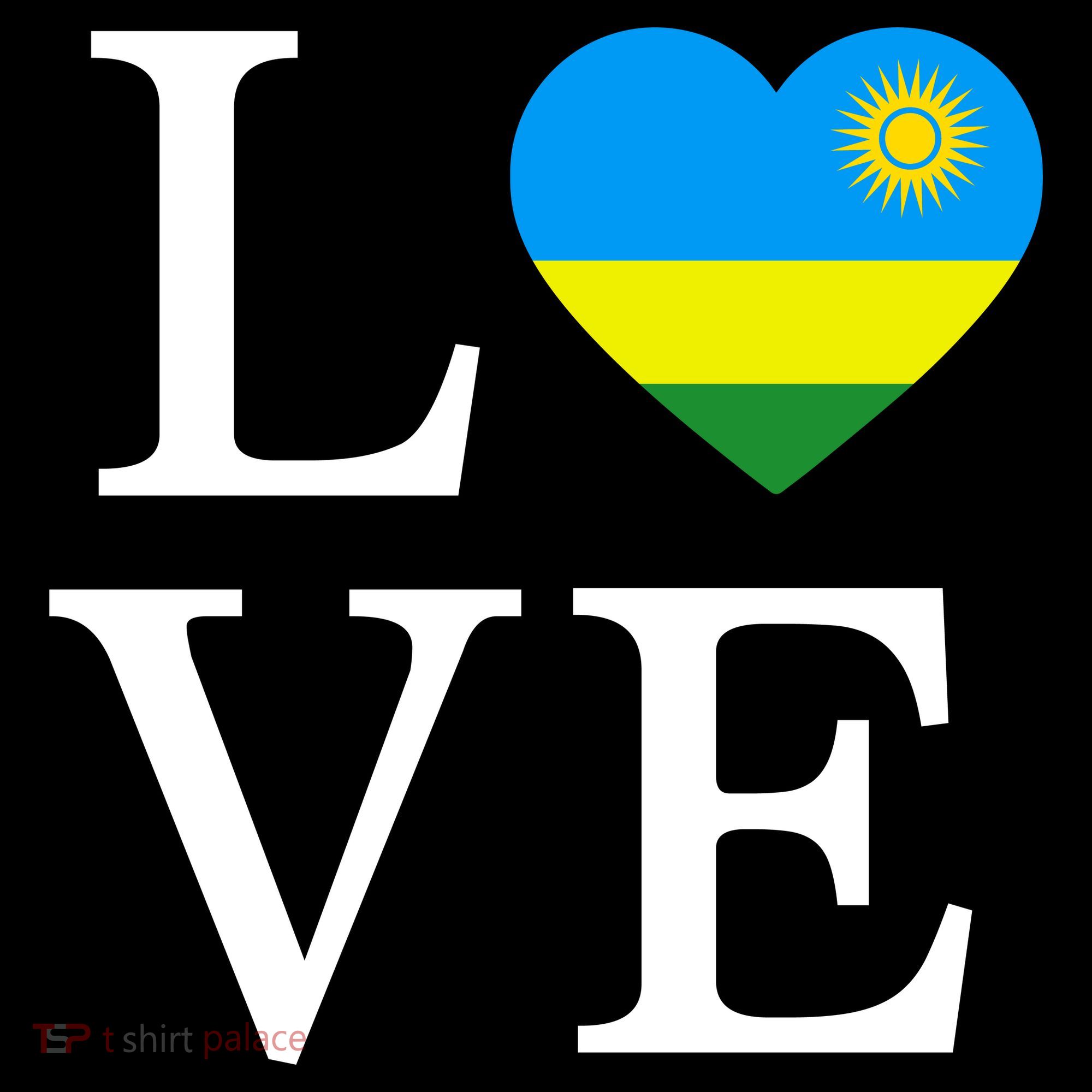 Love Rwanda Kids T-Shirt