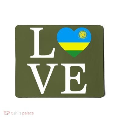 Love Rwanda Mousepad