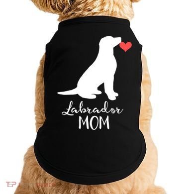 Labrador Retriever Mom Dog Silhouette Gift Doggie Tank